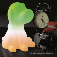 Factory Direct Sales Dog-shaped Color Changing LED Night Light Lamp